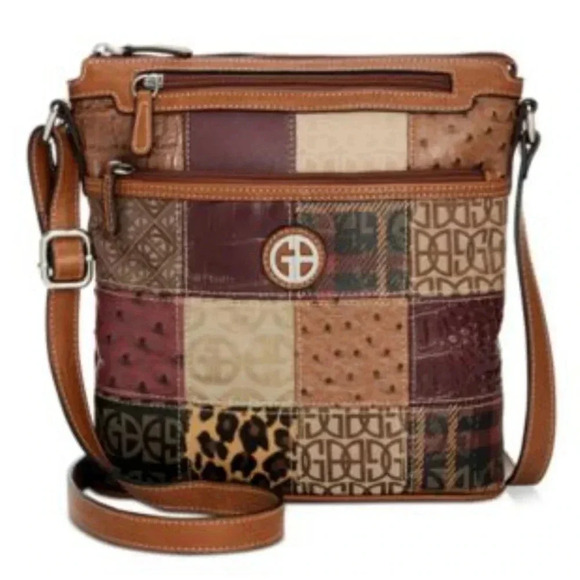 Giani Bernini Patchwork Crossbody - Picture 1 of 9